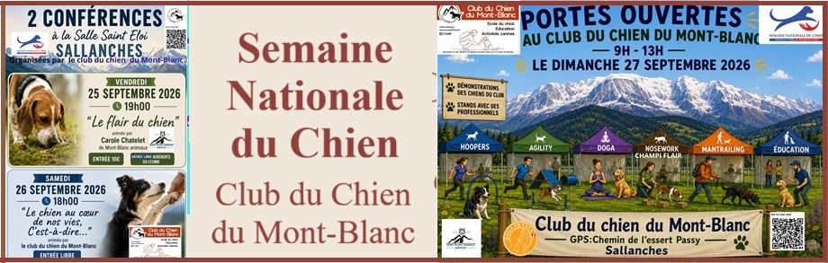 F&ecirc;te du Chien au Club du Chien du Mont-Blanc